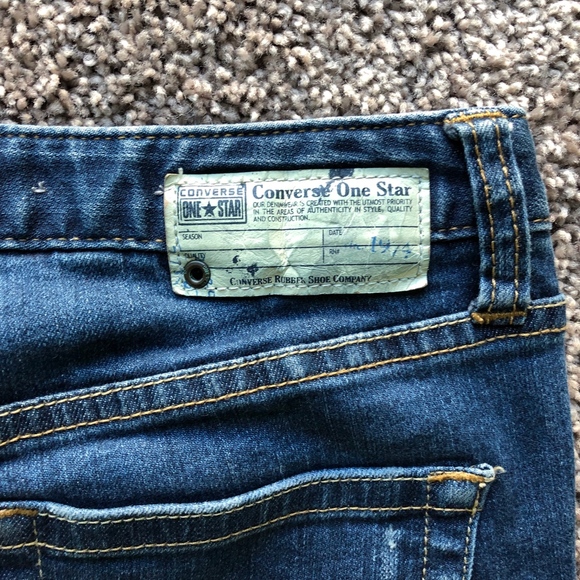 Converse One Star Jeans Size 4 - Picture 5 of 6